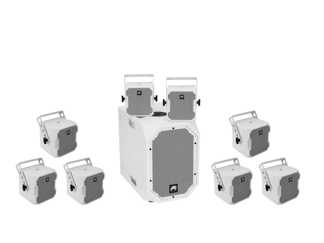 OMNITRONIC Set BOB-10A hv + 8x BOB-4 hv