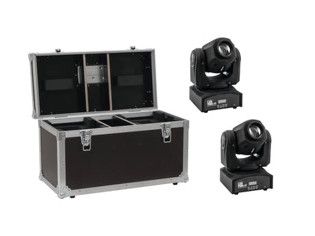EUROLITE sett 2x LED TMH-17 Spot + etui