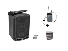 OMNITRONIC Set WAMS-65BT + bodypack-sender inkl. headset + batteri