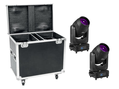 EUROLITE sett 2x TMH XB-280 + Case
