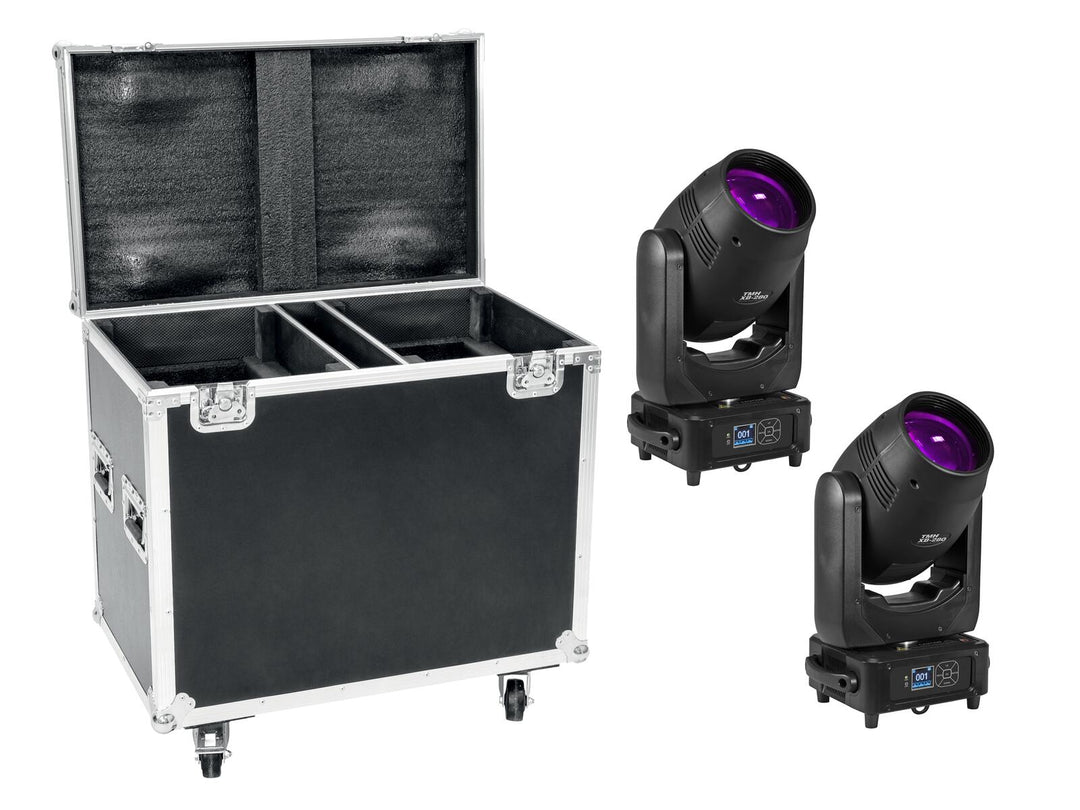 EUROLITE sett 2x TMH XB-280 + Case