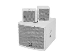 OMNITRONIC Set MOLLY-12A aktiv subwoofer + 2x MOLLY-6 Top 8 ohm, hvit