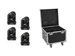 EUROLITE sett 4x LED TMH-S90 + Case