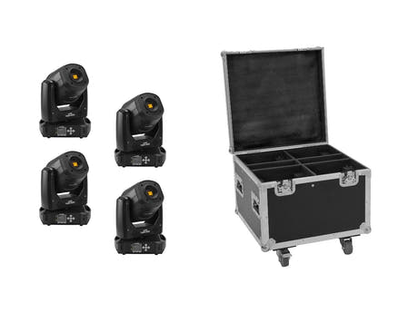 EUROLITE sett 4x LED TMH-S90 + Case