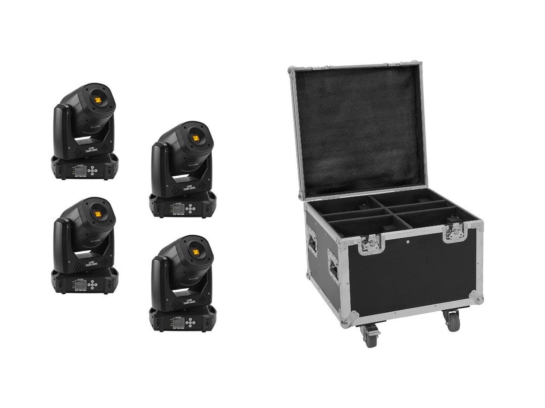 EUROLITE sett 4x LED TMH-S90 + Case