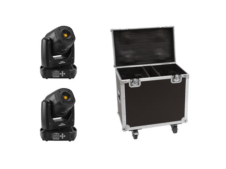 EUROLITE sett 2x LED TMH-S90 + Case