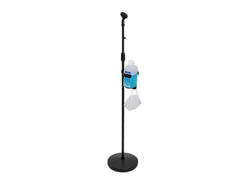 OMNITRONIC Set microphone Stativ for disinfectant, black