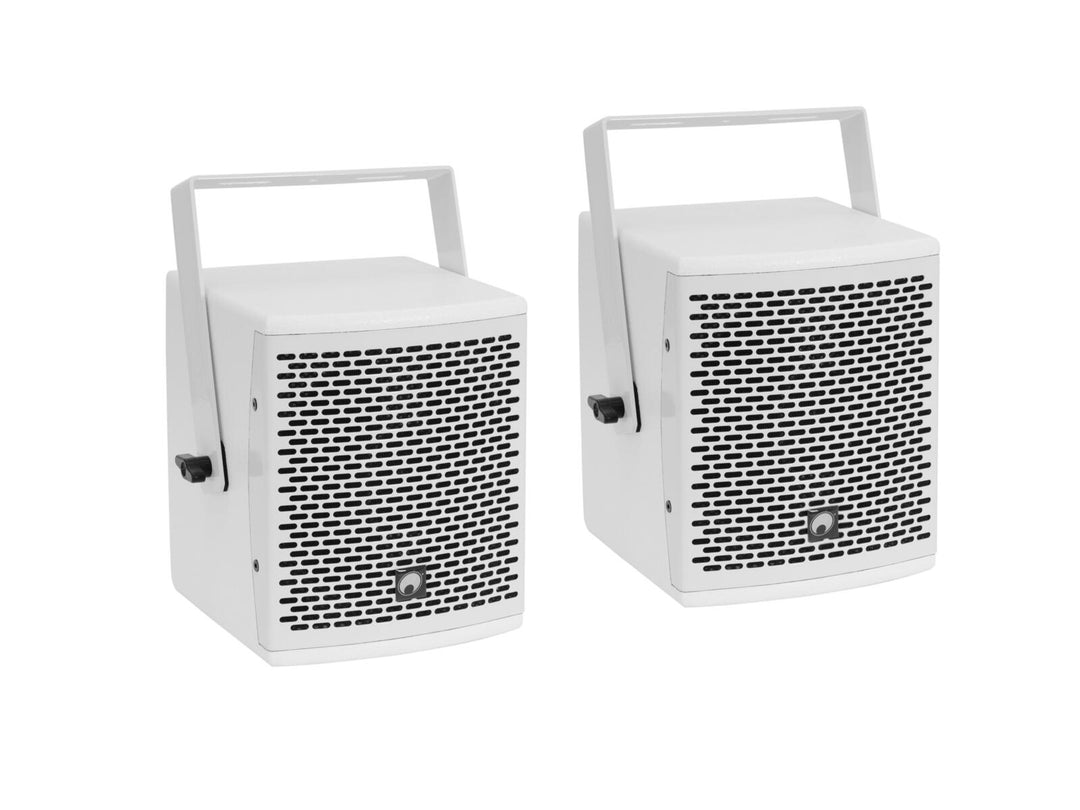 OMNITRONIC Set MOLLY-12A aktiv subwoofer + 4x MOLLY-6 Top 8 ohm, White