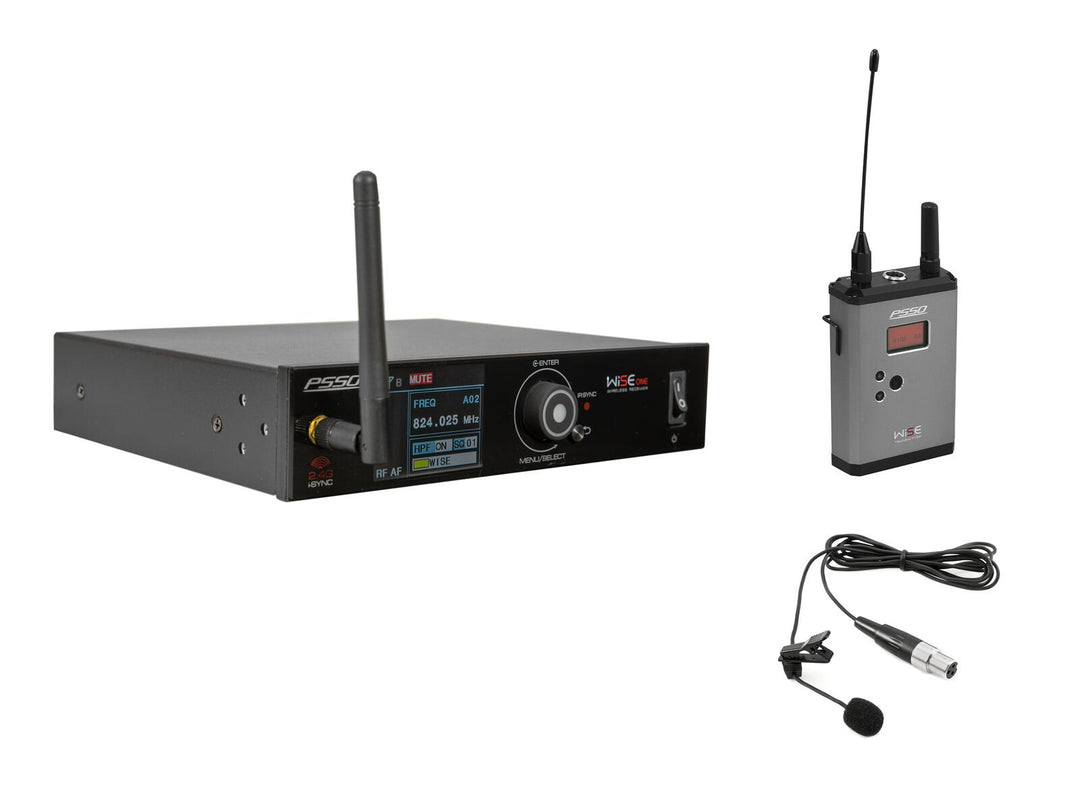 PSSO Set WISE ONE + BP + myggmikrofon 823-832/863-865MHz