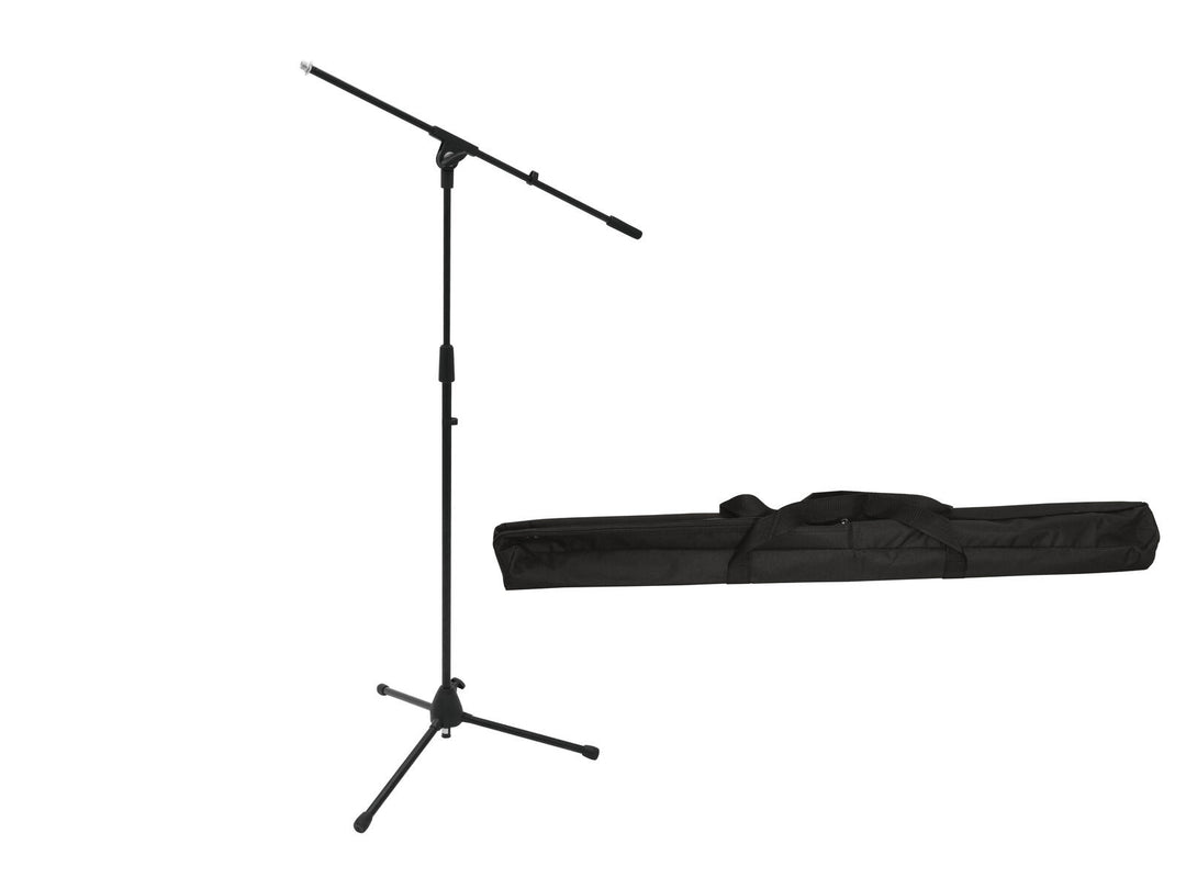 OMNITRONIC Sett Mikrofonstativ MS-2 med Boom bk + Bag