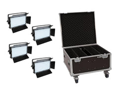 EUROLITE Set 4x LED PLL-480 CW/WW-panel + koffert