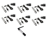 EUROLITE Set QuickDMX 1x Transmitter + 6x AKKU Receiver
