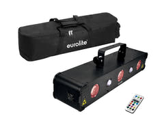 EUROLITE sett LED Multi FX Laser Bar + myk veske