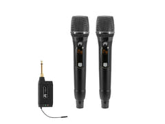 OMNITRONIC Set FAS TWO + 2x dynamisk trådløs mikrofon 660-690MHz