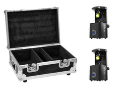 EUROLITE sett 2x LED TSL-150 Scan COB + koffert