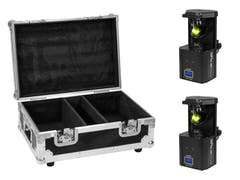 EUROLITE sett 2x LED TSL-350 Scan COB + koffert