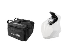 EUROLITE Set LED CAT-80 Beam Effect wh + myk bag