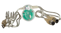 iCon MidiPort MIDI-grensesnitt, 1 inn og 1 ut