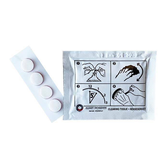 Selvklebende puter for ParkOne 1 og 2 (hvit)