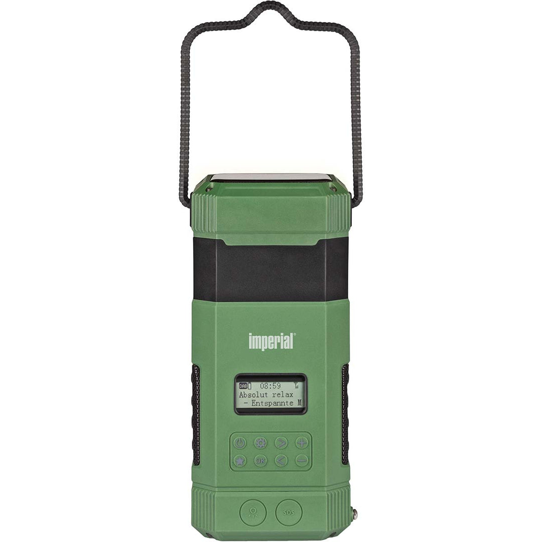 DABMAN OR 3 Batteridrevet DAB+/FM-udendørsradio med Bluetooth
