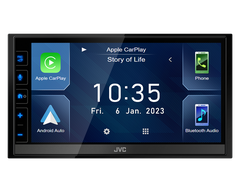 JVC KW-M785DBW Wireless Apple CarPlay & Android Auto