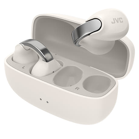 JVC Nearphones HA-NP1T Open Ear Headphones Hvit