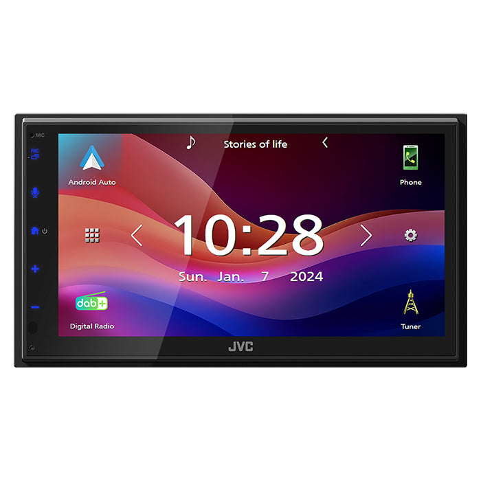 JVC KW-M695DBW AppRadio Apple Carplay og Android Auto