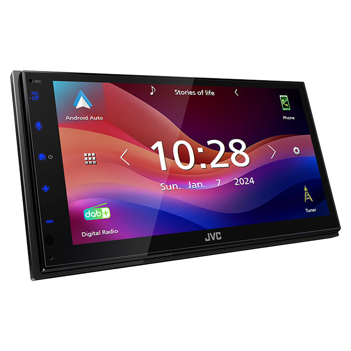 JVC KW-M695DBW AppRadio Apple Carplay og Android Auto
