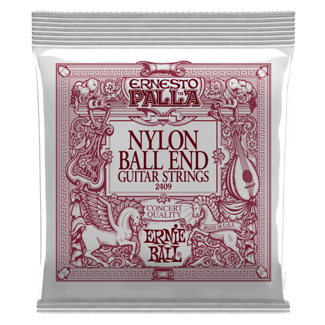 Ernie Ball Ernesto Palla Black Nylon Gold Ball Gitarstrenger (Klassisk)