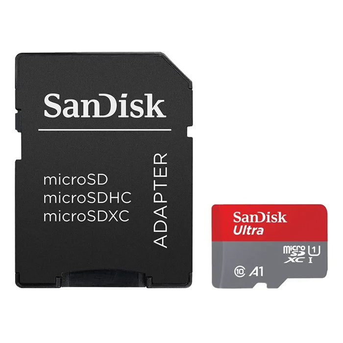 SanDisk Ultra SD-kort inkl. adapter 128GB