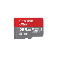 SanDisk Ultra SD-kort inkl. adapter 256GB