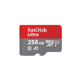SanDisk Ultra SD-kort inkl. adapter 256GB