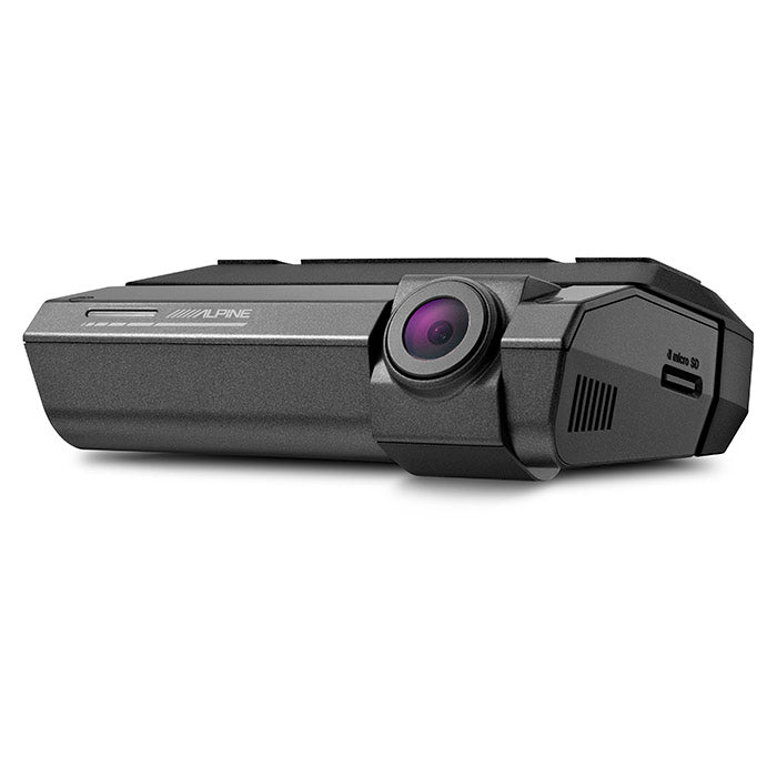Alpine DVR-F790 dashcam med Wi-Fi, GPS og dokkingstasjon