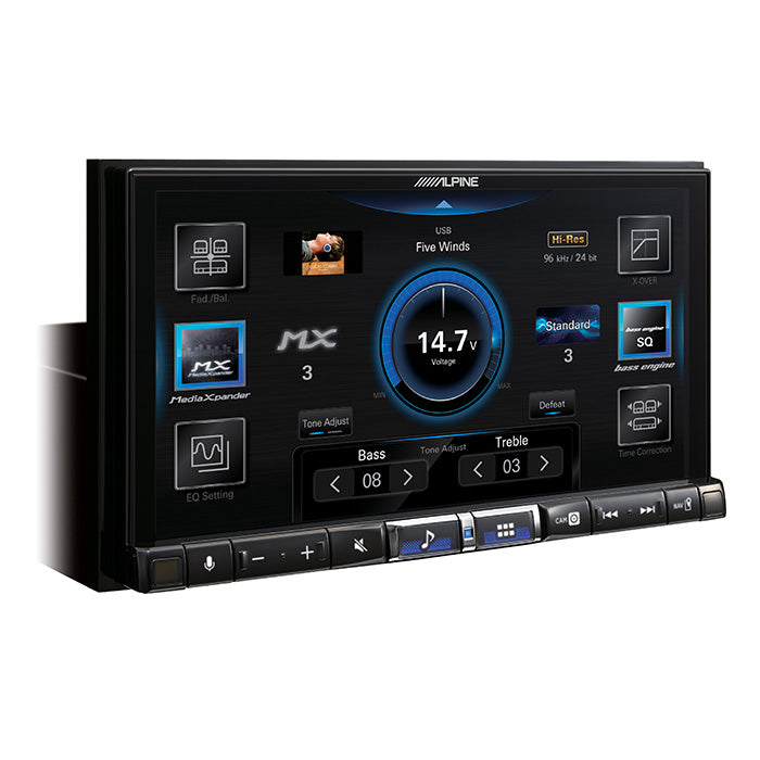 Alpine ILX-705D trådløs Apple Carplay 2-din 7"