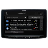 Alpine INE-F904DC Halo9 med navigasjon og lastebilkart