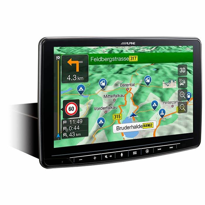Alpine HALO9 INE-F904D Apple Carplay , Navigasjon, Android og Bluetooth