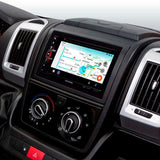 Alpine INE-W611DC 2-DIN multimediestasjon med lastebilkort