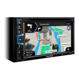 Alpine INE-W611DC 2-DIN multimediestasjon med lastebilkort