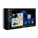 Alpine INE-W611DC 2-DIN multimediestasjon med lastebilkort