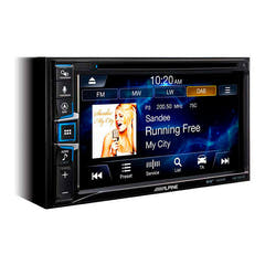 Alpine INE-W611DC 2-DIN multimediestasjon med lastebilkort