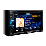 Alpine INE-W611DC 2-DIN multimediestasjon med lastebilkort