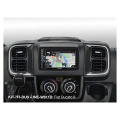 Alpine KIT-7FI-DU8 monteringssett 7" Fiat Ducato modell 8 2022-
