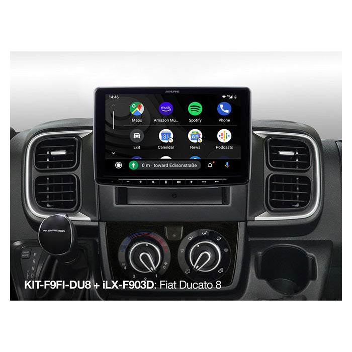 Alpine-sett Halo 9/11 Fiat Ducato modell 8 2022-