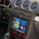 2-DIN 8" sett til Audi A4 m/display
