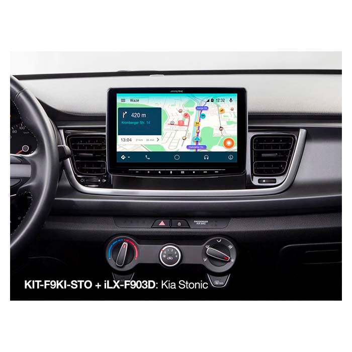 Alpine 9" monteringssett Kia stonic 2017->