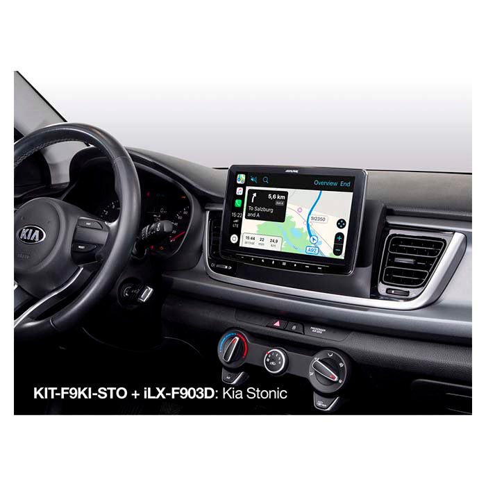 Alpine 9" monteringssett Kia stonic 2017->