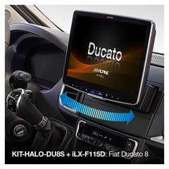 Alpine-sett til Halo 9 og 11 til Fiat Ducato 8
