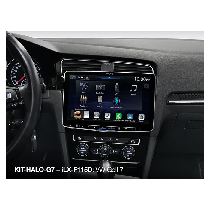 Alpine-sett for HALO 9 og HALO 11 til VW Golf 7