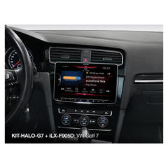 Alpine-sett for HALO 9 og HALO 11 til VW Golf 7