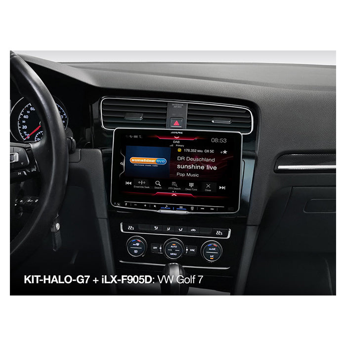 Alpine-sett for HALO 9 og HALO 11 til VW Golf 7